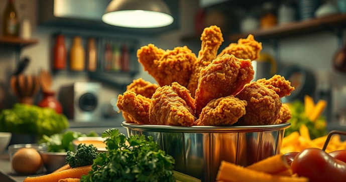Balde para frango frito: A escolha perfeita para suas receitas crocantes