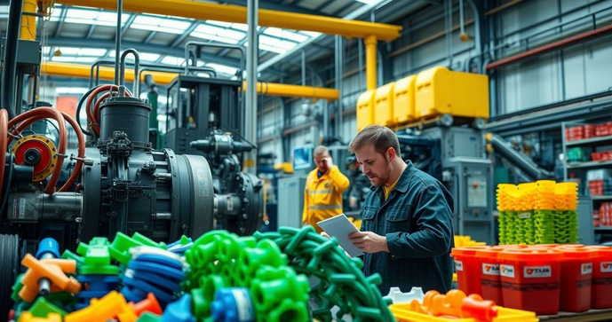 Plástico industrial: aplicações e benefícios na indústria moderna