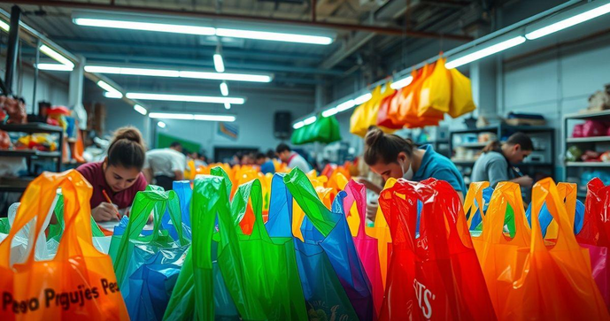 Fábrica de Sacolas Plásticas Personalizadas