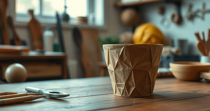 Pote de Papel Personalizado: Como Criar e Usar na Sua Decoração