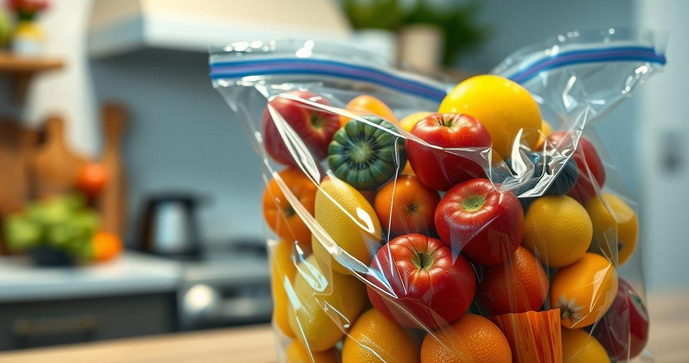 Saco plástico com fecho ziplock é a solução ideal para organização e armazenamento seguro
