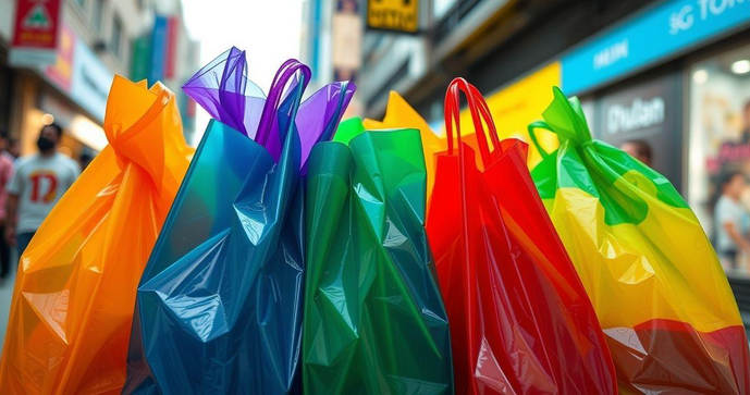 Descubra as Vantagens das Sacolas Plásticas Coloridas para Seu Negócio