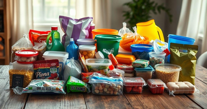 Embalagens de plástico para alimentos: segurança e sustentabilidade em foco