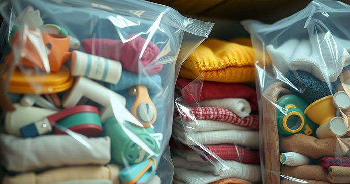 Saco plástico grosso é a solução ideal para armazenamento seguro e prático