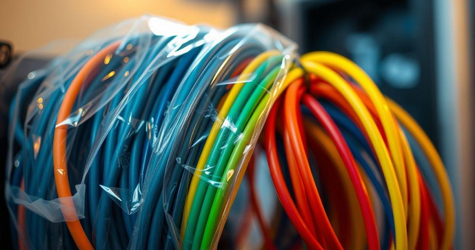 Bobina termo encolhível é a solução ideal para proteção e organização de cabos e fios