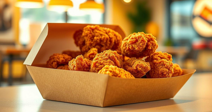 Embalagem para Frango Frito Delivery que Mantém a Crocância e Sabor