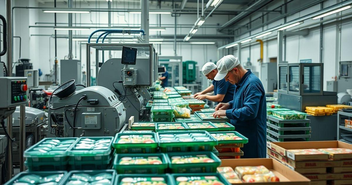 Fábrica de embalagens plásticas para alimentos que preservam qualidade e frescor