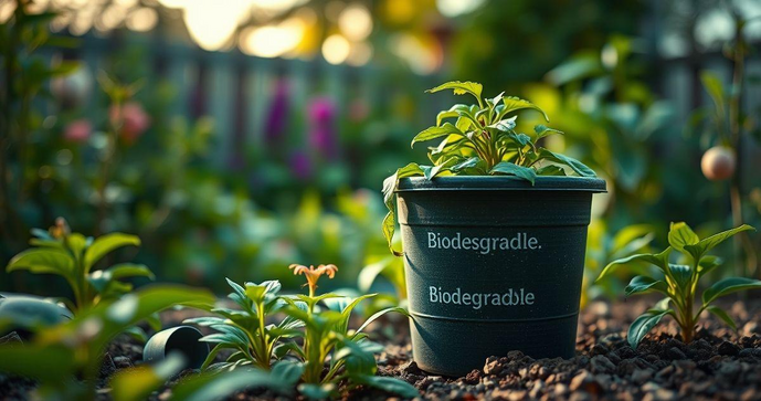 Pote biodegradável como solução sustentável para o seu negócio