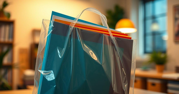 Saco plástico A3 é a solução ideal para organização e armazenamento eficiente