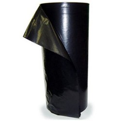 Compar rolo de plástico preto