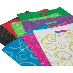 Sacos plásticos adesivado