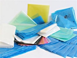 Compar saco plástico adesivado