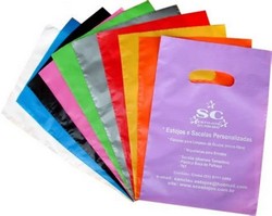 Sacola plástica personalizada Sacola plástica personalizada